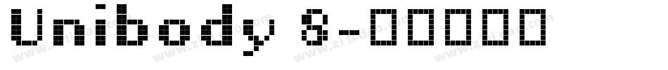 Unibody 8字体转换